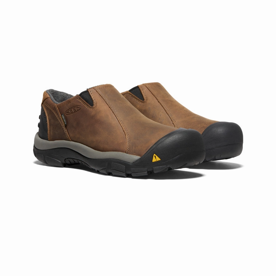 Men's Brixen Waterproof Low  |  Slate Black/Madder Brown Timeless Design