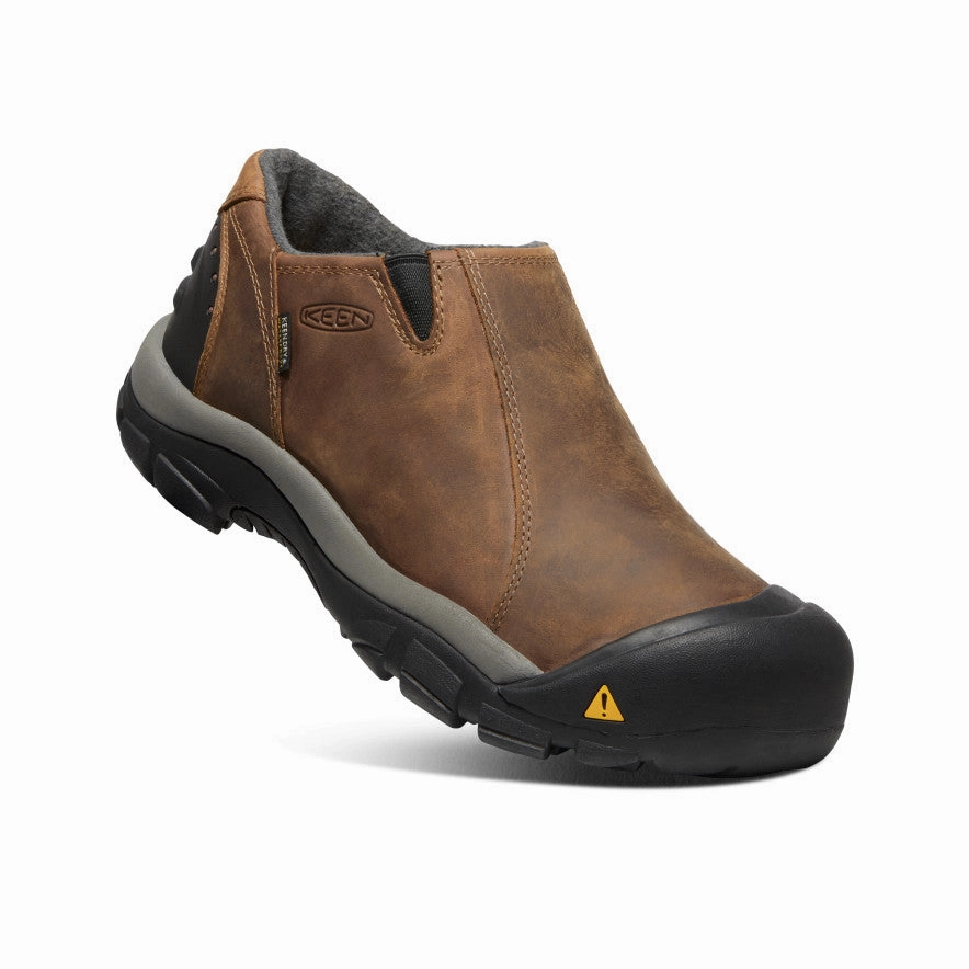 Men's Brixen Waterproof Low  |  Slate Black/Madder Brown Timeless Design