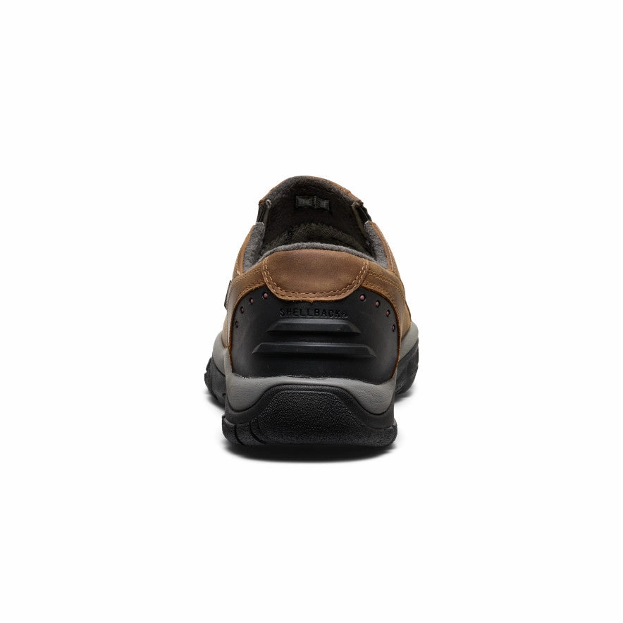 Men's Brixen Waterproof Shoe Wide  |  Slate Black/Madder Brown Sleek Appearance