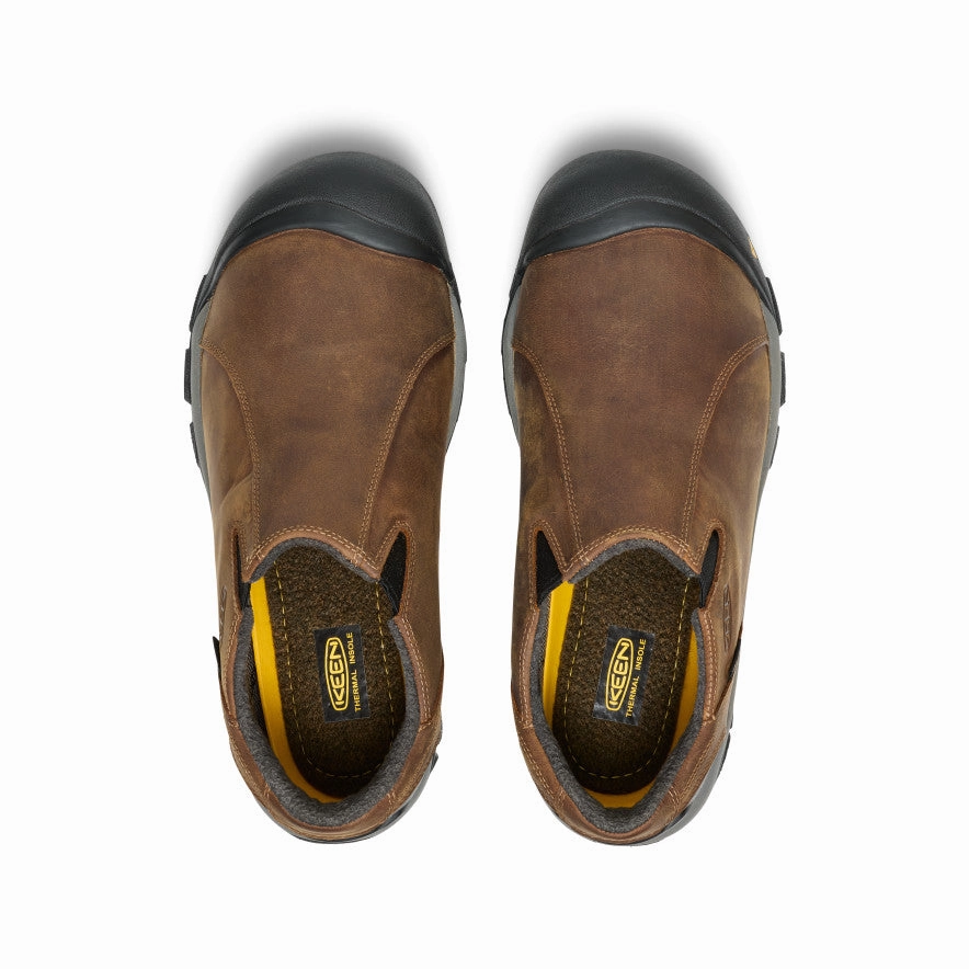 Men's Brixen Waterproof Shoe Wide  |  Slate Black/Madder Brown Sleek Appearance