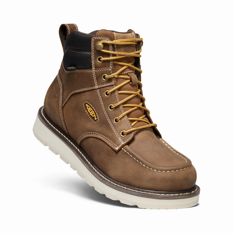 Men's Cincinnati 6" Waterproof Boot (Soft Toe)  |  Belgian/Sandshell Smooth Motion