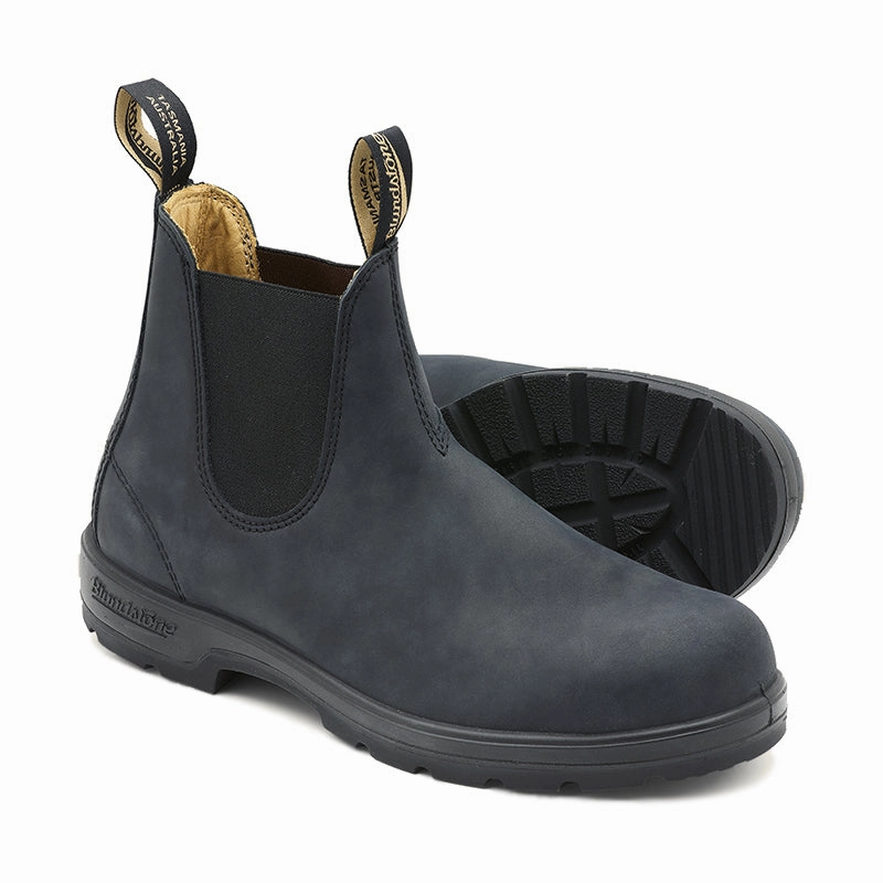 Men's Classic Chelsea Rustic Black Practical Support