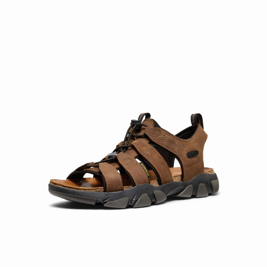 Men's Daytona II Sandal  |  Bison/Black Soft Flow