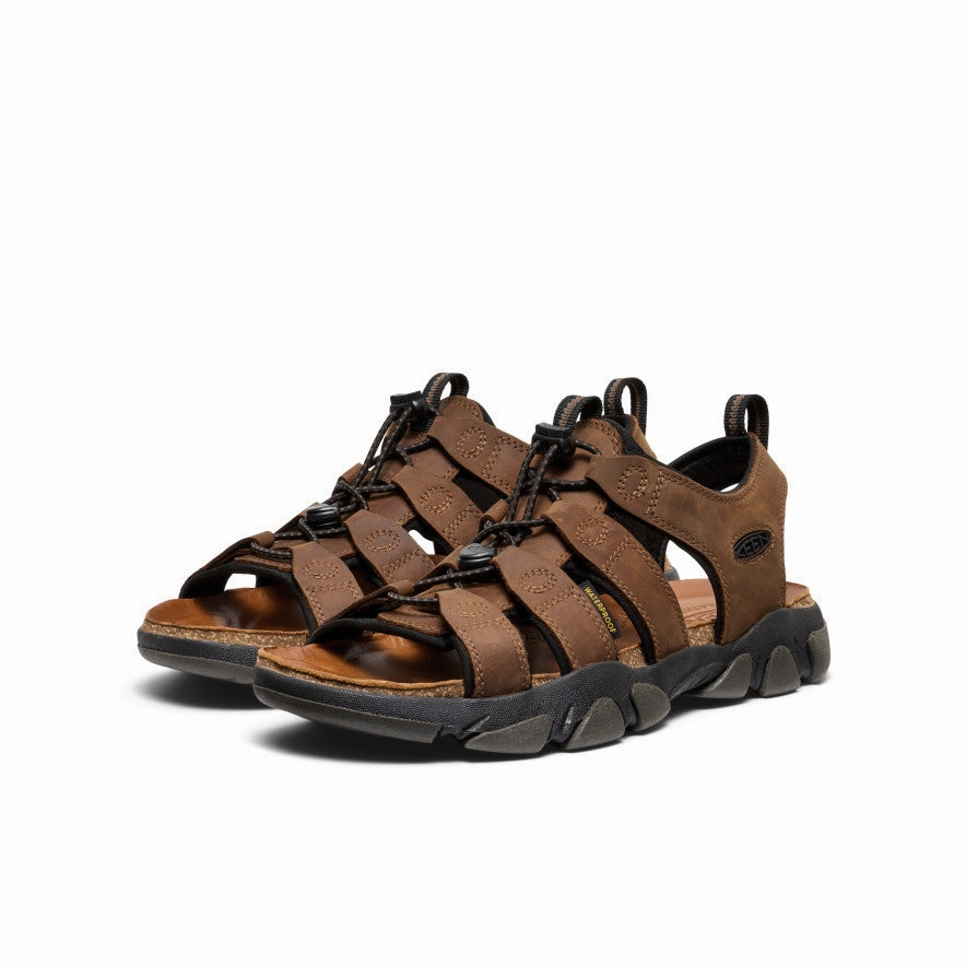 Men's Daytona II Sandal  |  Bison/Black Soft Flow