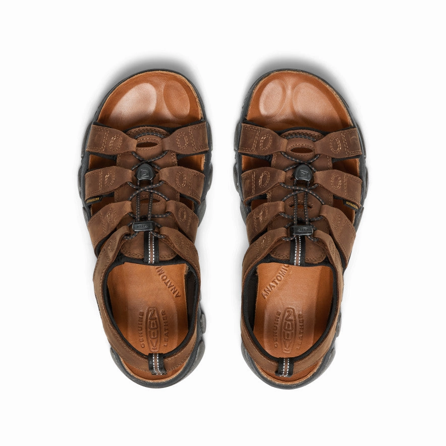 Men's Daytona II Sandal  |  Bison/Black Soft Flow