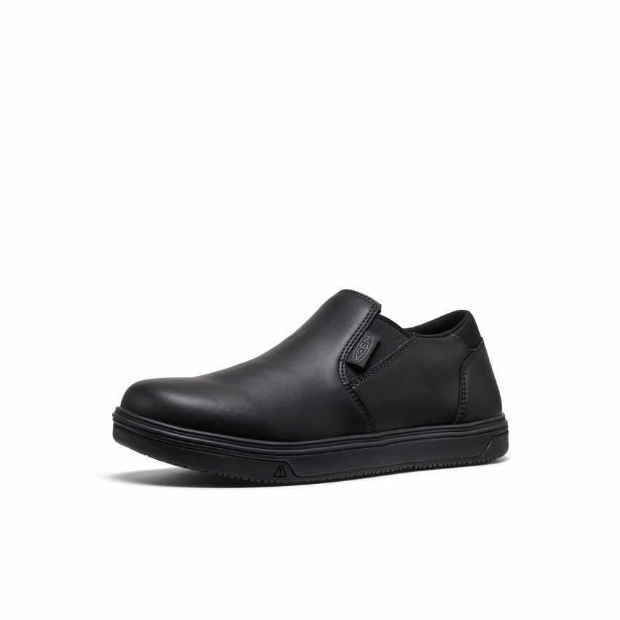 Men's Kenton Shift WTX Work Shoe (Soft Toe)  |  Black/Black Smart Dash