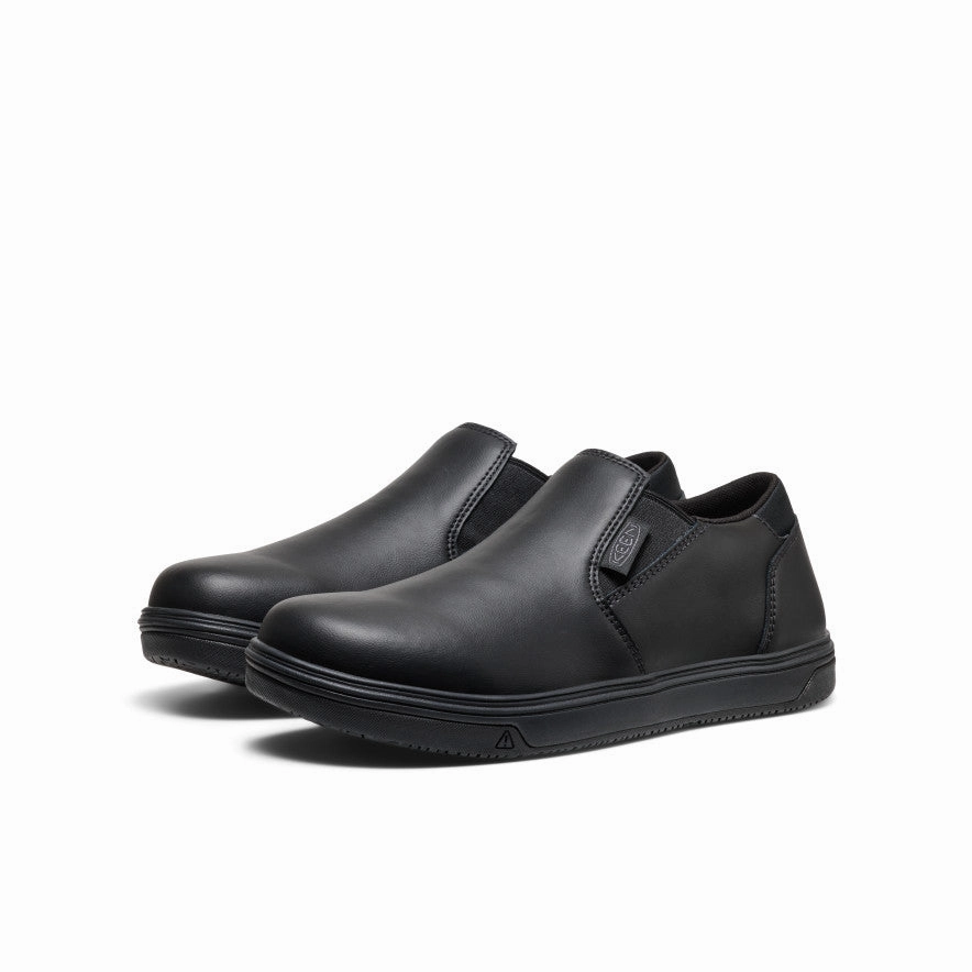 Men's Kenton Shift WTX Work Shoe (Soft Toe)  |  Black/Black Smart Dash