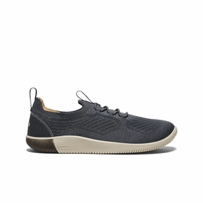 Simple Look Soft Upper Men's KNX Knit Sneaker  |  Black/Magnet