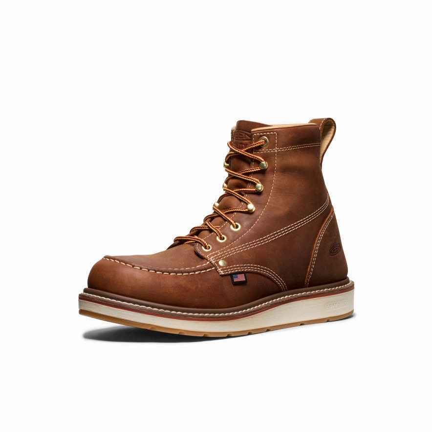 Men's Liberty 6" Boot (Soft Toe)  |  Leather Brown/Birch Bold Move