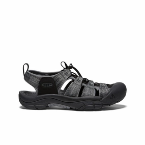 Smart Footwear Men's Newport H2 Sandal  |  Black/Steel Grey
