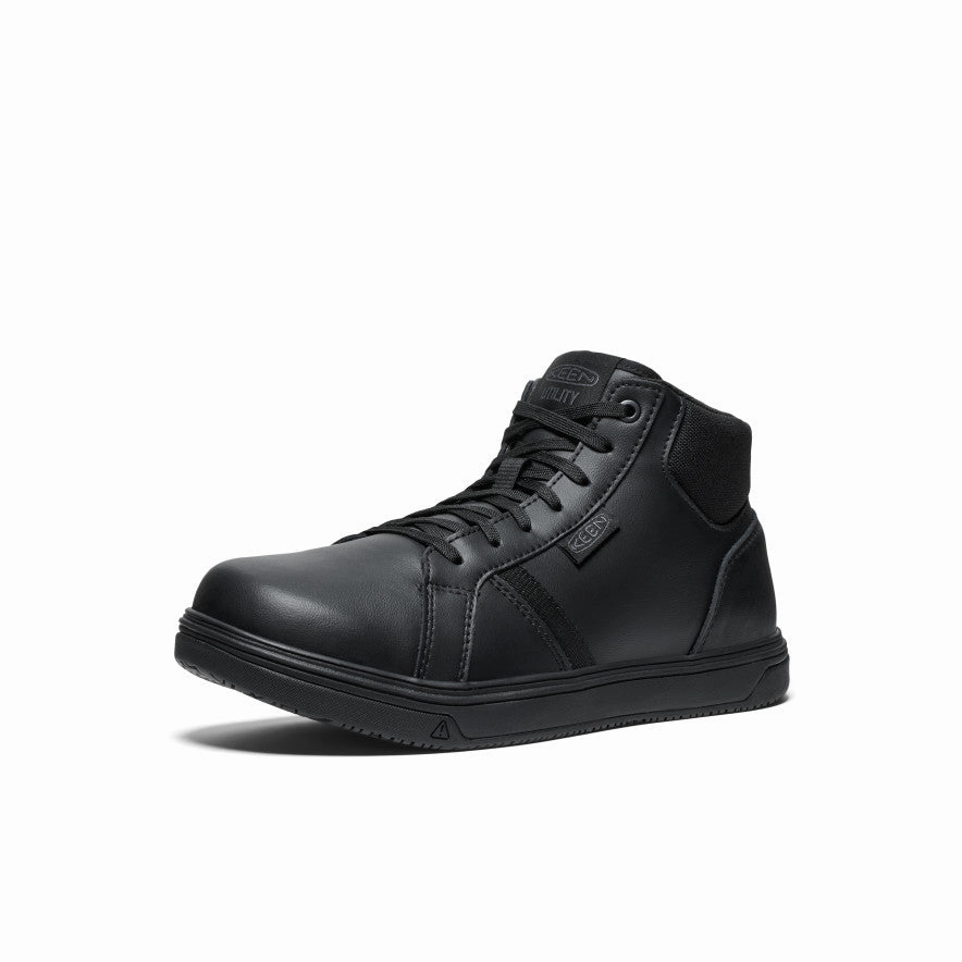 Men's PTC Kenton Mid Work Shoe (Soft Toe)  |  Black/Black Street Breeze