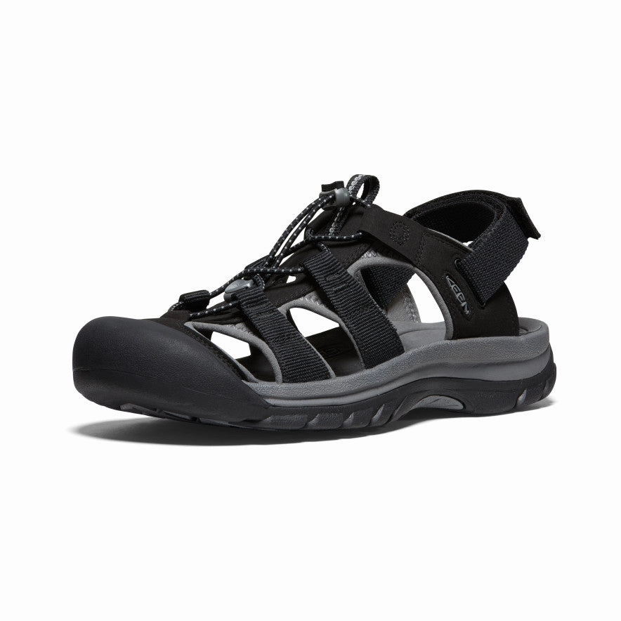 Men's Rapids H2 Sandal  |  Black/Steel Grey Non-Slip Cushioning