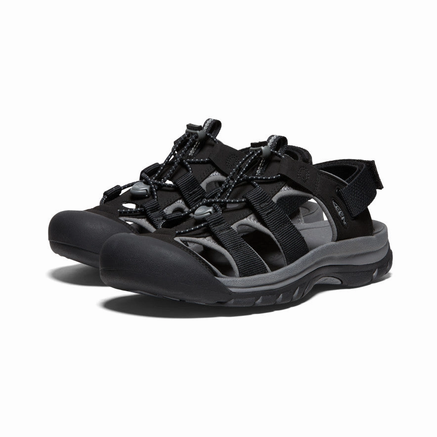 Men's Rapids H2 Sandal  |  Black/Steel Grey Non-Slip Cushioning