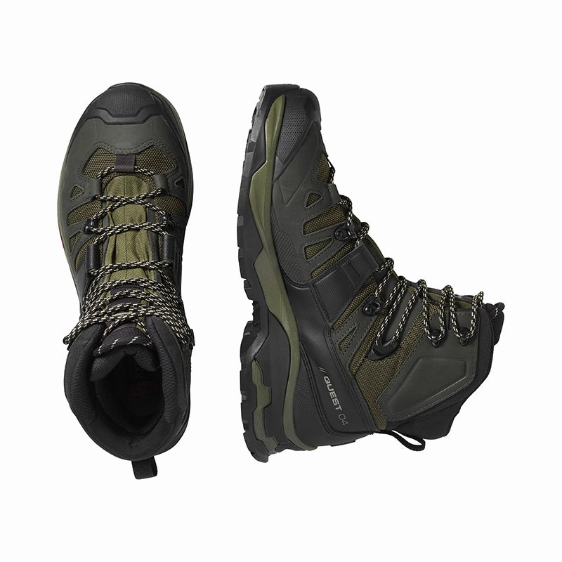 Men's Salomon Quest 4 GORE-TEX Olive Night/Peat/Safari Anti Skid