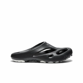 Soft Touch Premium Walk Men's Shanti Clog  |  Black/Dawn Blue