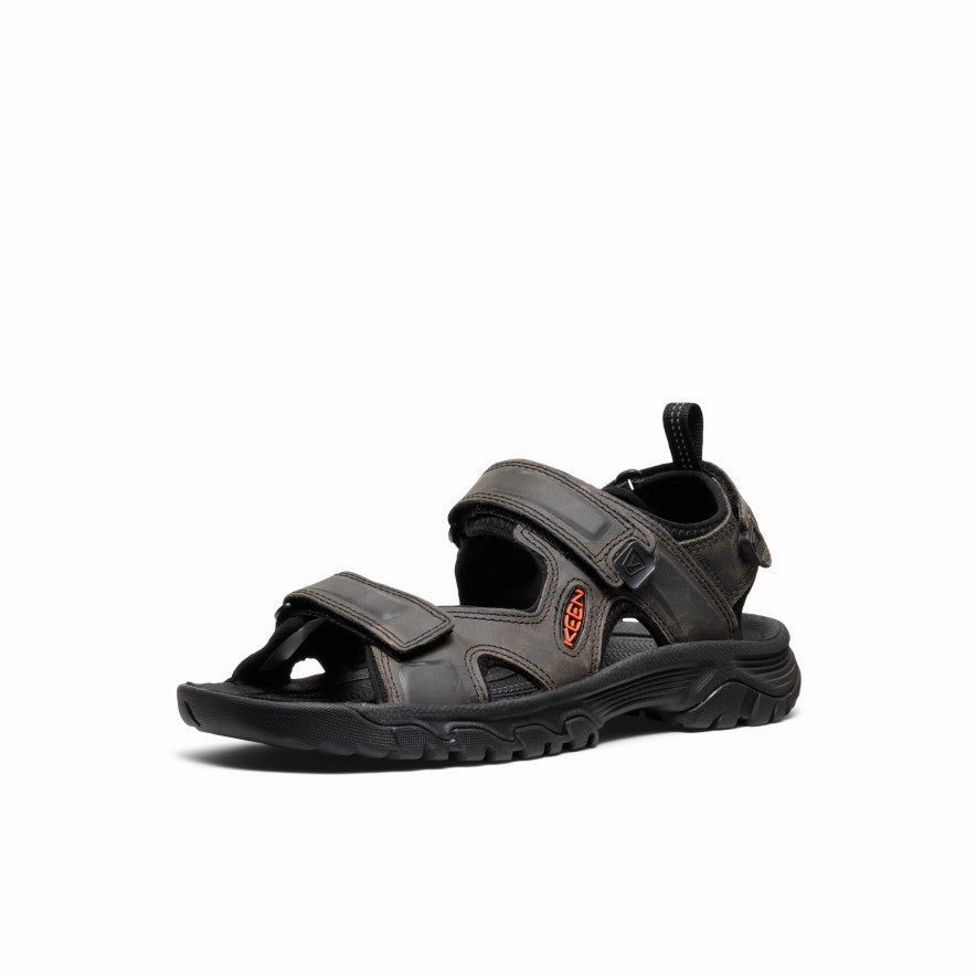 Men's Targhee III Open Toe Sandal  |  Grey/Black Easy Maintenance