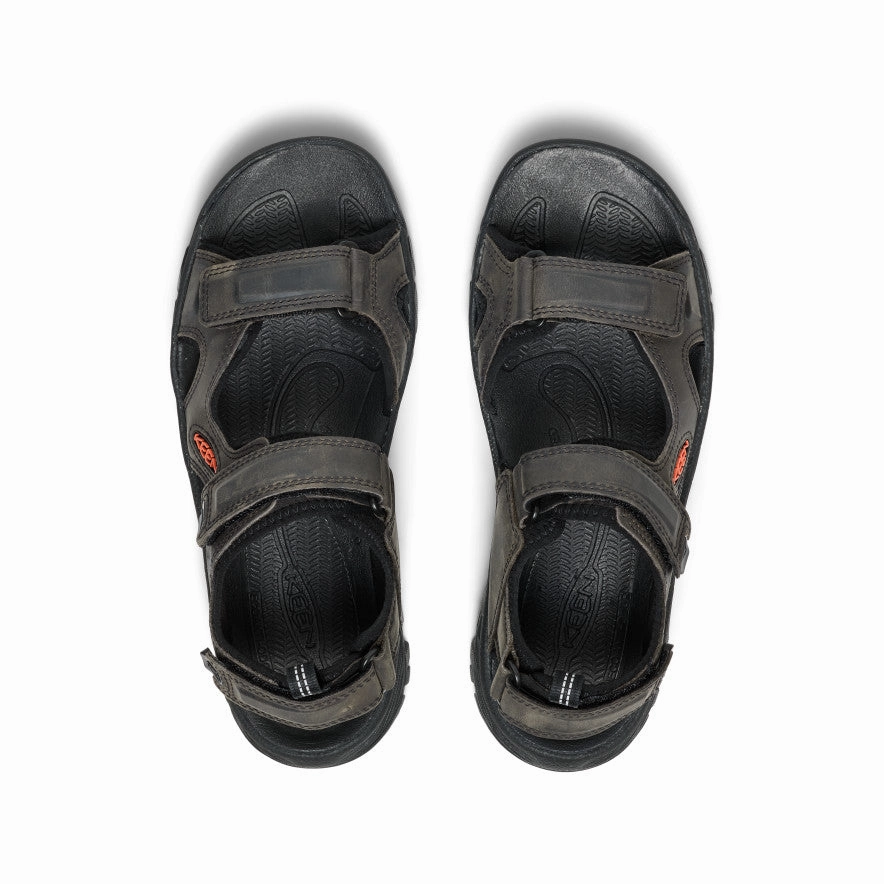 Men's Targhee III Open Toe Sandal  |  Grey/Black Easy Maintenance