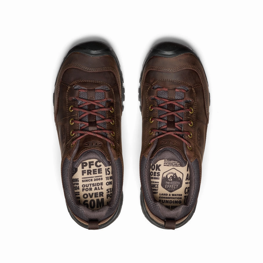 Men's Targhee III Oxford Shoe  |  Dark Earth/Mulch Smooth Step