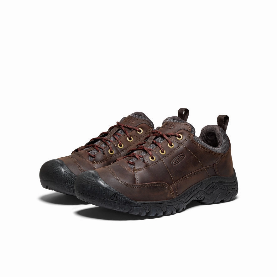 Men's Targhee III Oxford Shoe  |  Dark Earth/Mulch Smooth Step