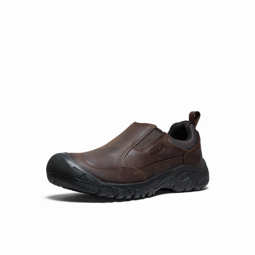 Men's Targhee III Slip-On  |  Dark Earth/Mulch Stylish Comfort