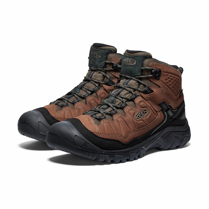 Men's Targhee IV Mid Waterproof Bison/Black Ultimate Durability