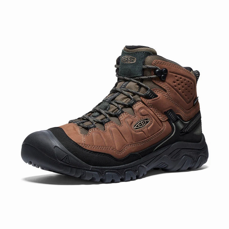 Men's Targhee IV Mid Waterproof Bison/Black Ultimate Durability