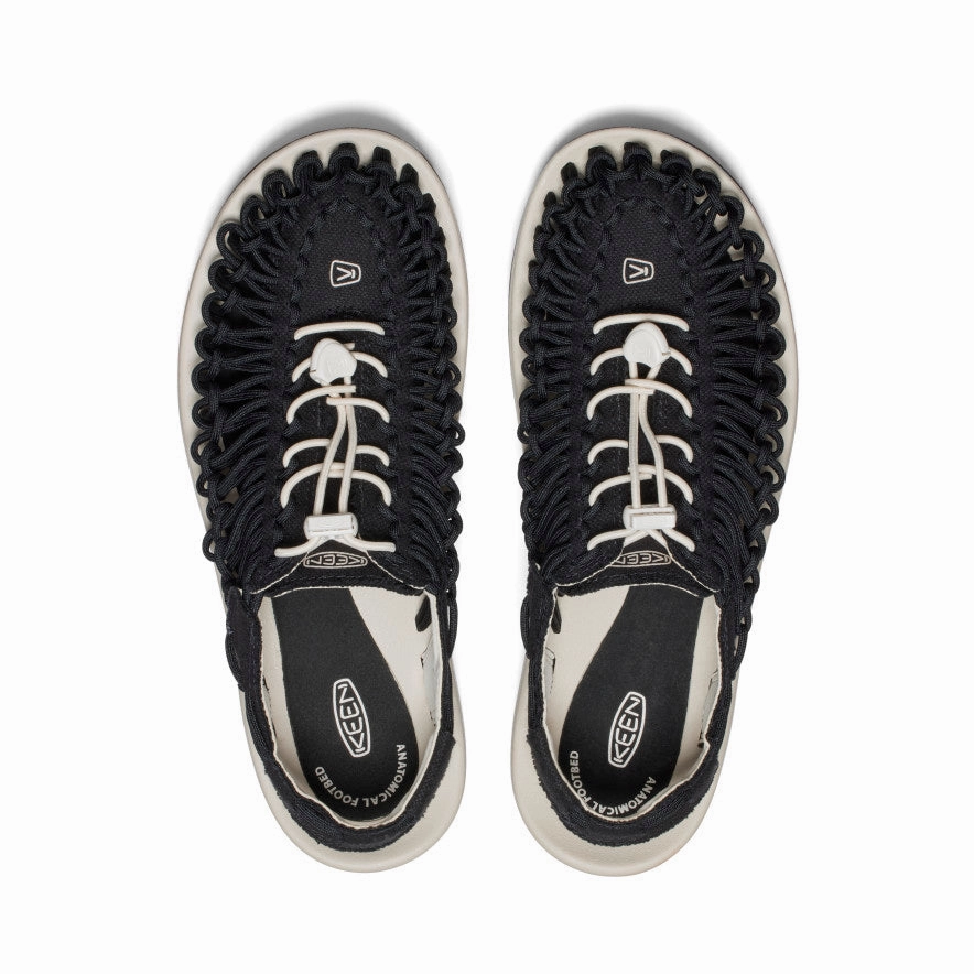 Men's UNEEK Canvas  |  Black/Birch Cushioned Footbed