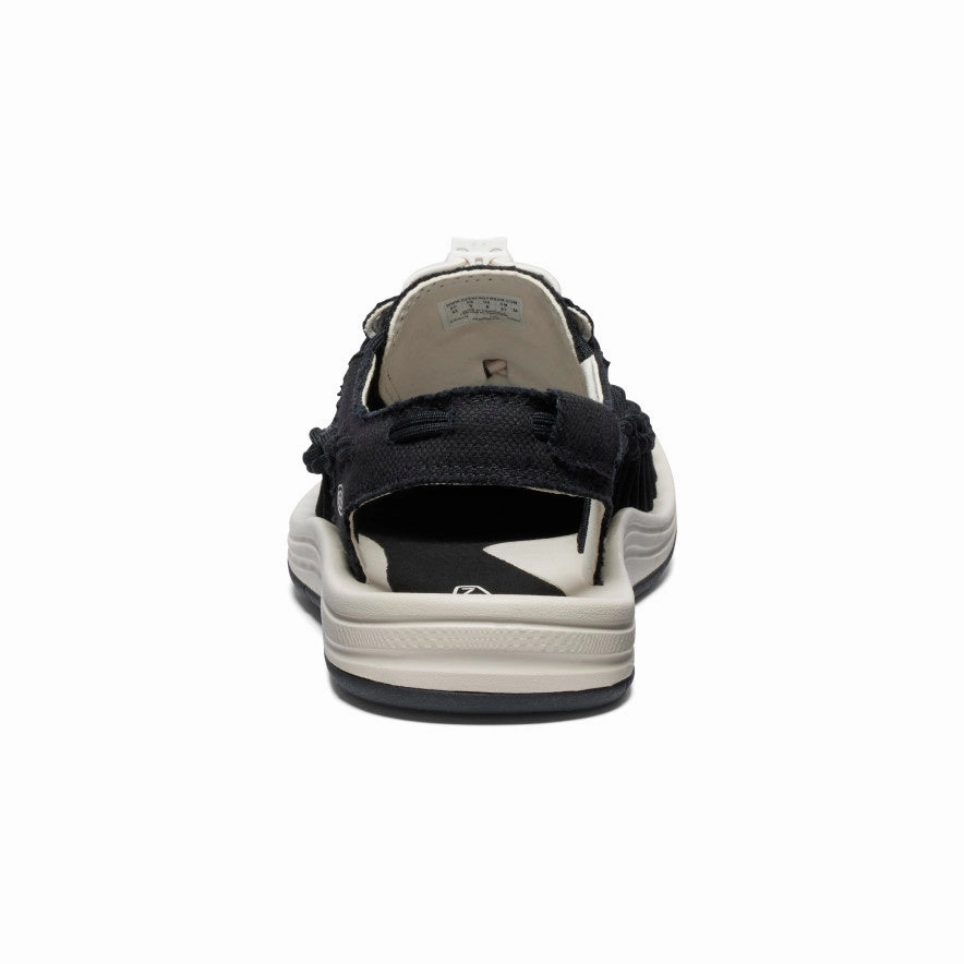 Men's UNEEK Canvas  |  Black/Birch Cushioned Footbed