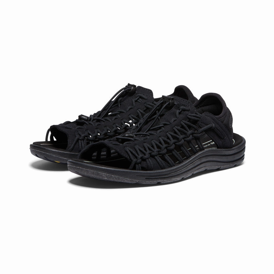 Men's UNEEK II Open Toe  |  Black/Black Flexible Wear