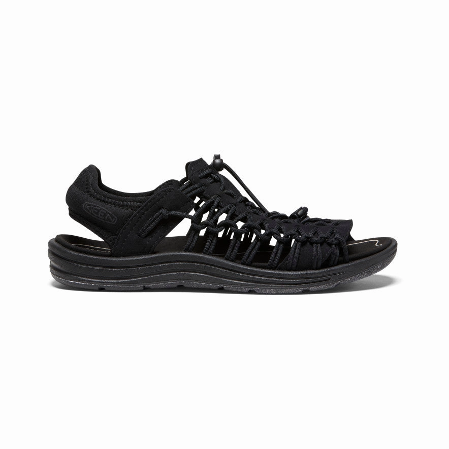 Breathable Lining Men's UNEEK II Open Toe  |  Black/Black