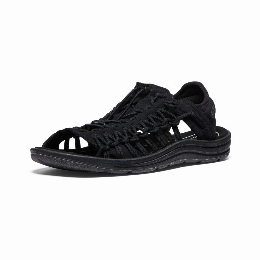 Men's UNEEK II Open Toe  |  Black/Black Flexible Wear