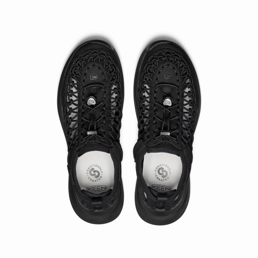 Men's UNEEK WK Sneaker  |  Black/Black Soft Upper