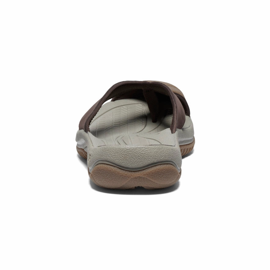 Men's Waimea Leather Flip-Flop  |  Java/Plaza Taupe Smooth ride