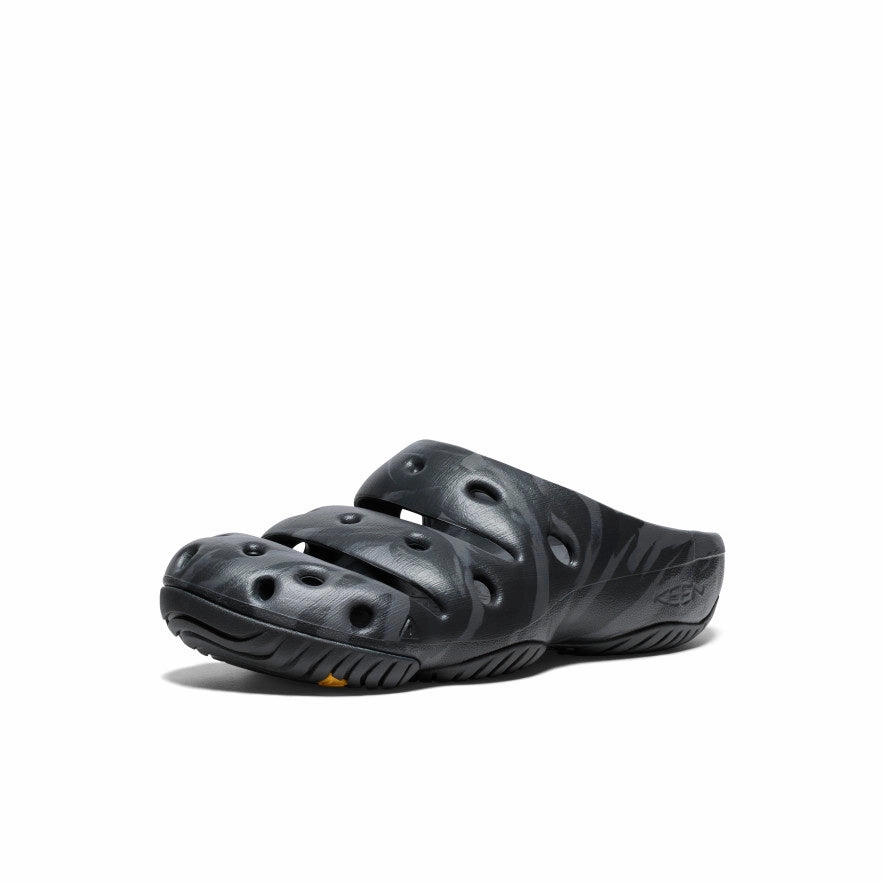 Men's Yogui Clog  |  Black Marble Easy Path
