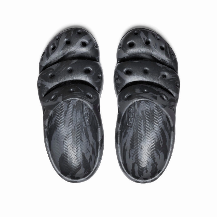 Men's Yogui Clog  |  Black Marble Easy Path