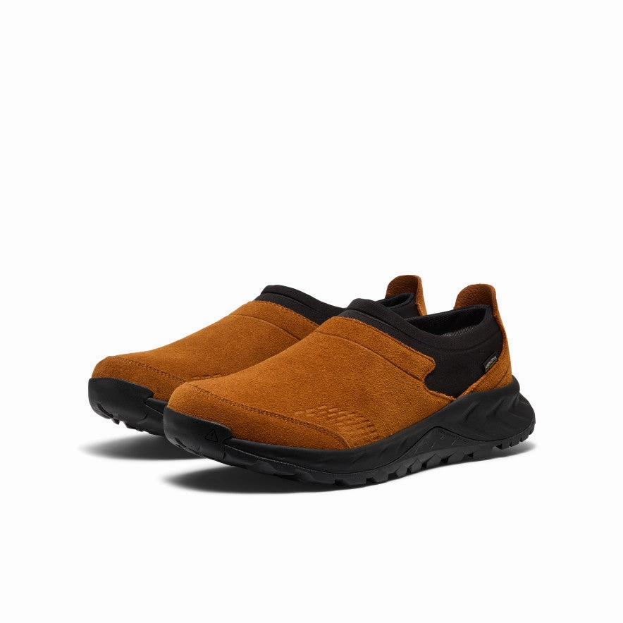 Modern Edge Men's TTS Moc Waterproof Sneaker  |  Roasted Pecan/Black