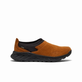 Morning Walk Men's TTS Moc Waterproof Sneaker  |  Roasted Pecan/Black