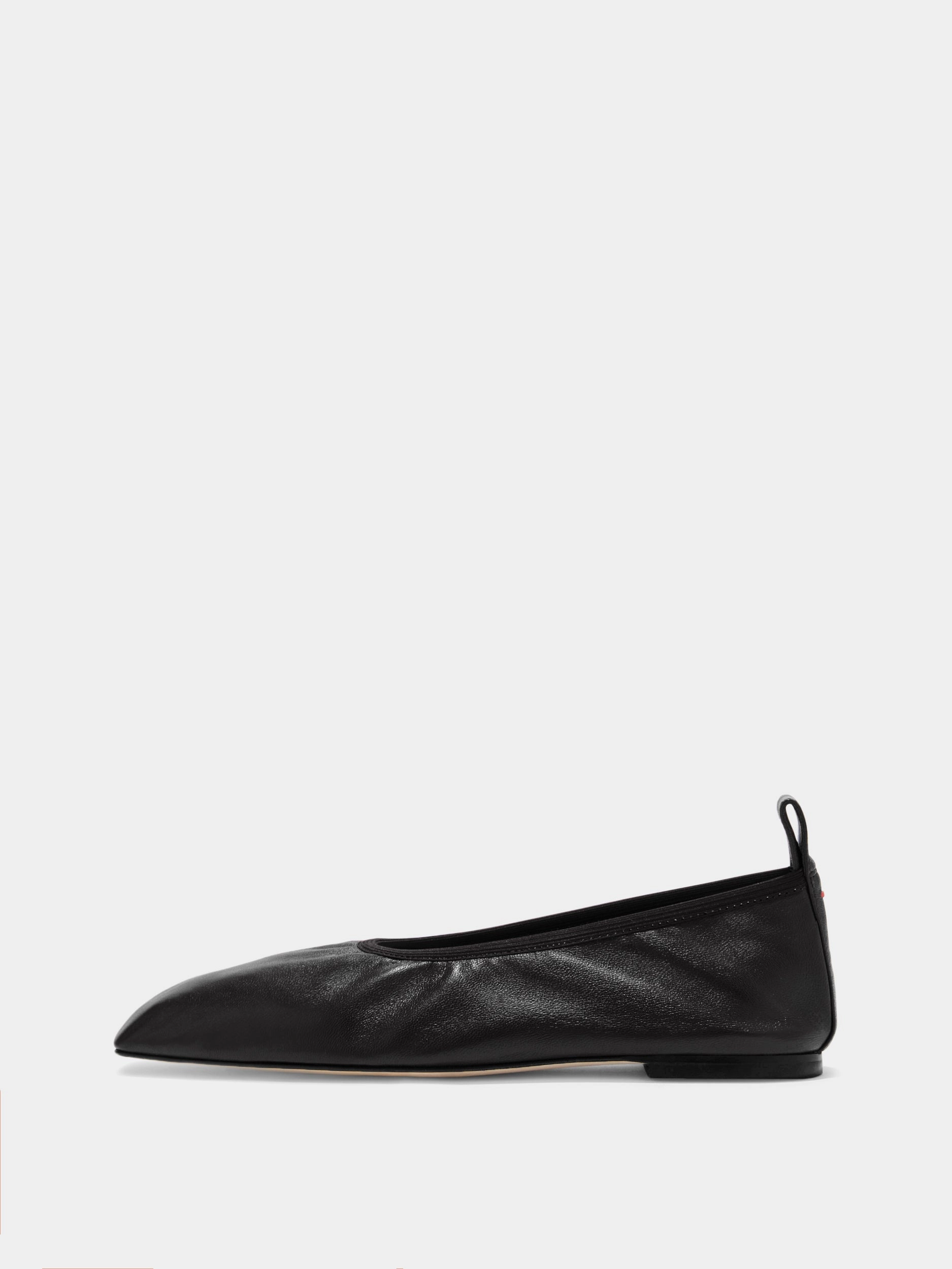 Nomi Ruched Flats Flexible Design Effortless Comfort Footwear