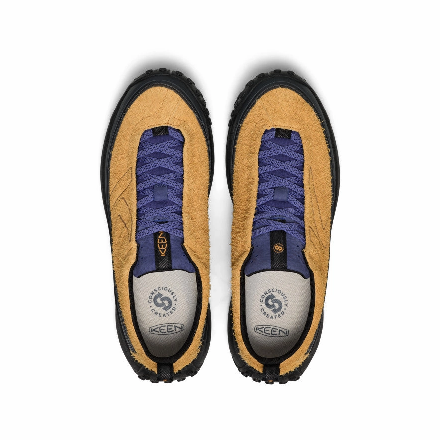 Modern Motion Men's KS Mino Sneaker  |  Oak Buff/Skipper Blue