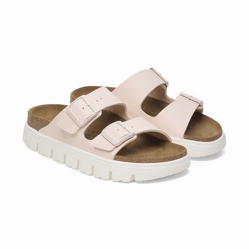Modern Step Comfort Women's Arizona Chunky Narrow Rose Birko-Flor