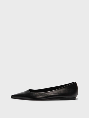 Cassy Pointed-Toe Flats Walking Essential Footwear Elegant Cushion