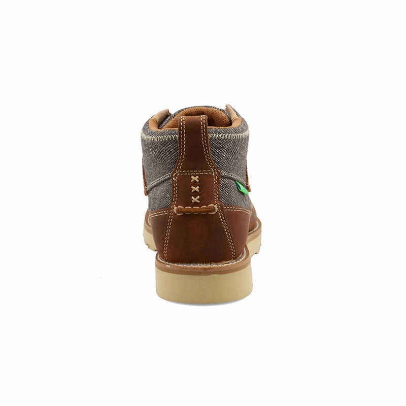 Moisture control Men's 4in Wedge Sole Boot Dust/Brown