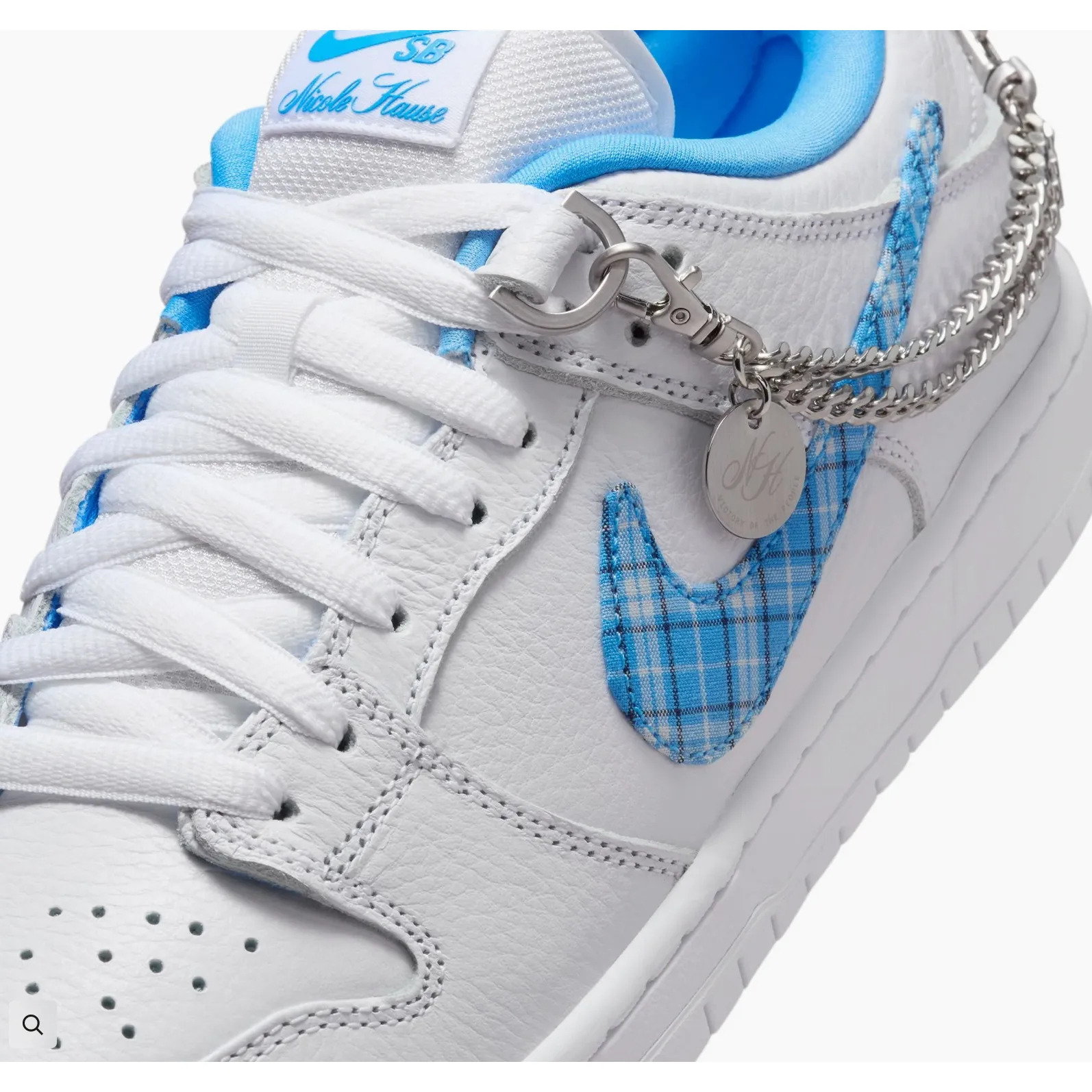 Nike SB Dunk Low x "Nicole Hause" White/University Blue Quick Force Pro