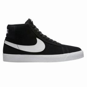Nike SB Blazer Mid Black/White Quick Movement Fit Active Vibe