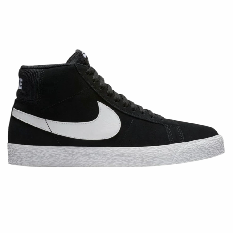 Nike SB Blazer Mid Black/White Quick Movement Fit Active Vibe