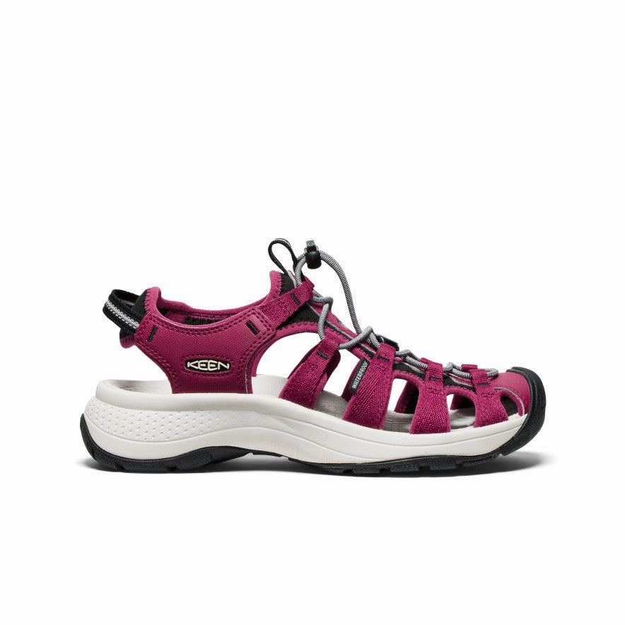 Women's Astoria West Sandal  |  Beaujolais/Star White All-Purpose Use Street Vibe