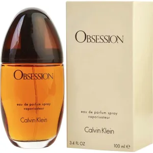 Obsession by Calvin Klein Fragrance for Women Eau de Parfum Spray 3.4 oz (100mL)