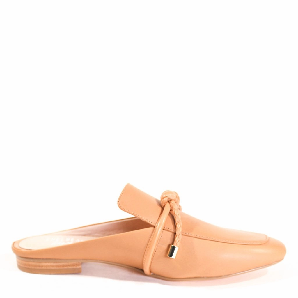 Odelia Leather Mules Trendy Sole