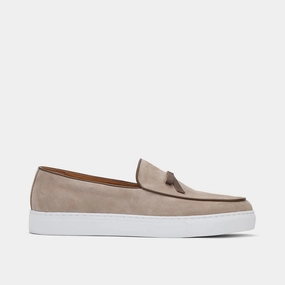 American Classic Cloud Dash Odell Desert Sand Suede Belgian Loafer Sneakers