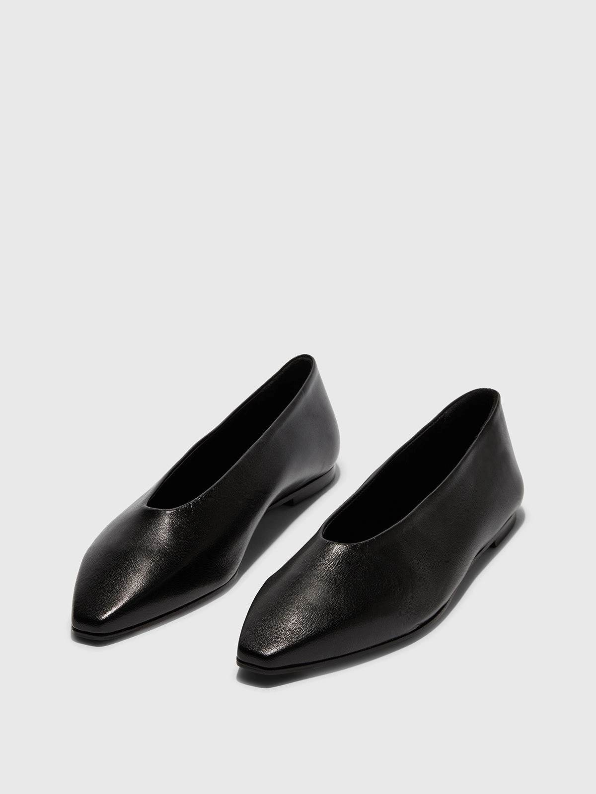 On-The-Go Betty Square-Toe Ballet Flats